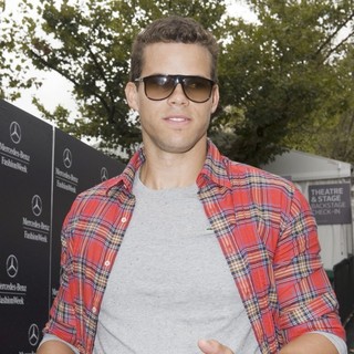 Kris Humphries in Mercedes-Benz New York Fashion Week Spring-Summer 2013 - Celebrity Outside Arrivals