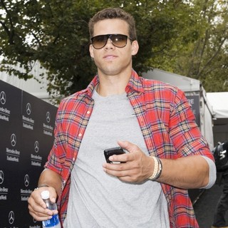 Kris Humphries in Mercedes-Benz New York Fashion Week Spring-Summer 2013 - Celebrity Outside Arrivals