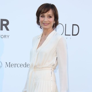 Kristin Scott Thomas in 66th Cannes Film Festival - amfAR's 20th Annual Cinema Against AIDS - Arrivals