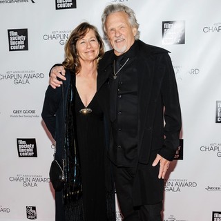 Lisa Meyers, Kris Kristofferson in 40th Anniversary Chaplin Award Gala Honoring Barbra Streisand