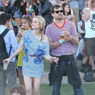 Diane Kruger, Joshua Jackson in Celebrities at The 2012 Coachella Valley Music and Arts Festival - Day 3