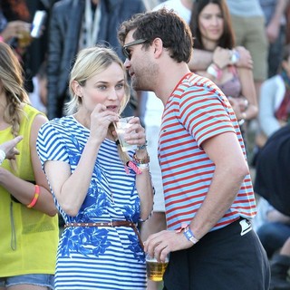 Diane Kruger, Joshua Jackson in Celebrities at The 2012 Coachella Valley Music and Arts Festival - Day 3