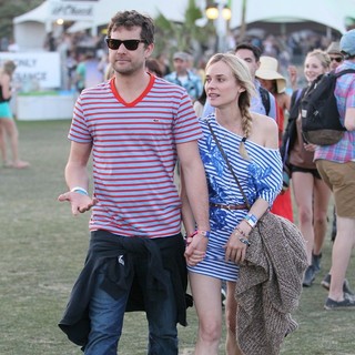 Joshua Jackson, Diane Kruger in Celebrities at The 2012 Coachella Valley Music and Arts Festival - Day 3