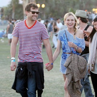Joshua Jackson, Diane Kruger in Celebrities at The 2012 Coachella Valley Music and Arts Festival - Day 3