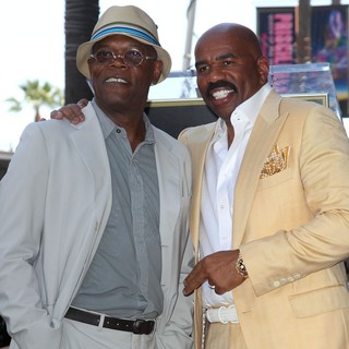 Steve Harvey Is Honoured with A Star on The Hollywood Walk of Fame