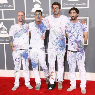 La Vida Boheme in 54th Annual GRAMMY Awards - Arrivals