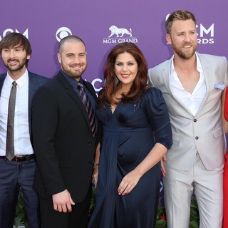 Lady Antebellum, Kelli Cashiola, Chris Tyrrell, Cassie McConnell in 48th Annual ACM Awards - Arrivals