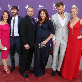 Lady Antebellum, Kelli Cashiola, Chris Tyrrell, Cassie McConnell in 48th Annual ACM Awards - Arrivals