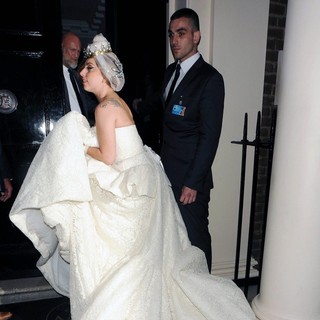 Lady GaGa in The 2012 Paralympic Games Afterparty - Arrivals
