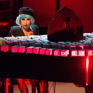 Lady GaGa in The Season Finale of ProSieben TV Show Germany's Next Topmodel 2011