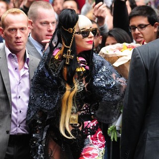 Lady GaGa in The Late Show with David Letterman - Arrivals