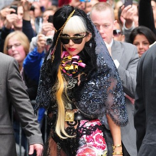Lady GaGa in The Late Show with David Letterman - Arrivals