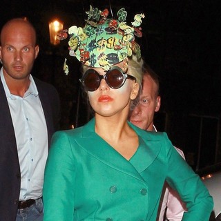 Lady GaGa in Lady GaGa Leaving The Rellik Clothes Store in Notting Hill