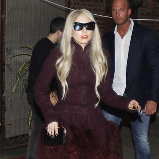 Lady GaGa in Lady GaGa Shopping at The Dilli Haat Handicrafts Market