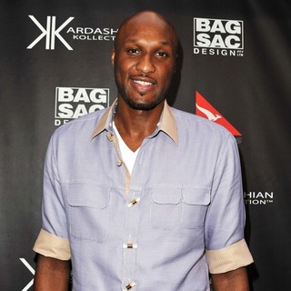 Lamar Odom in Kardashian Kollection Handbag Launch at Hugo's - lamar-odom-kardashian-kollection-handbag-launch-at-hugo-s-02