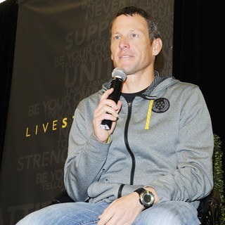 Lance Armstrong in The Launch of LIVESTRONG Fitness Equipment