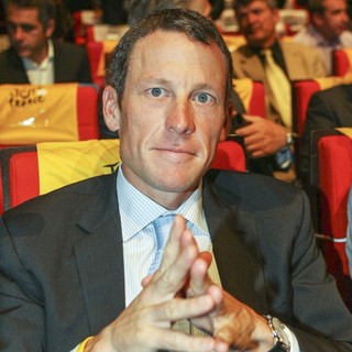 Lance Armstrong in Palais des Congres pour la Presentaion du Tour de France 2010