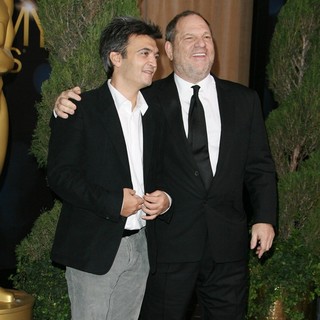 Thomas Langmann, Harvey Weinstein in 84th Annual Academy Awards Nominees Luncheon