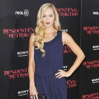 Laura Vandervoort in Resident Evil: Retribution Los Angeles Premiere - Arrivals