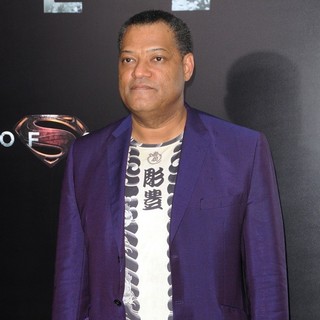 Laurence Fishburne in World Premiere of Man of Steel - Arrivals