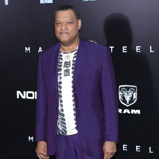 Laurence Fishburne in World Premiere of Man of Steel - Arrivals