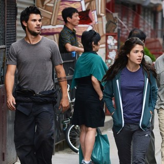 Filming of Action Movie Tracers on Location
