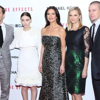 Jude Law, Rooney Mara, Catherine Zeta-Jones, Vinessa Shaw, Channing Tatum in New York Premiere of Side Effects