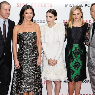 Channing Tatum, Catherine Zeta-Jones, Rooney Mara, Vinessa Shaw, Jude Law in New York Premiere of Side Effects