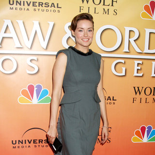 Megan Boone in 'Law & Order: Los Angeles' Premiere Party