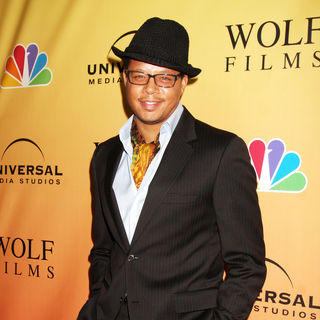 Terrence Howard in 'Law & Order: Los Angeles' Premiere Party