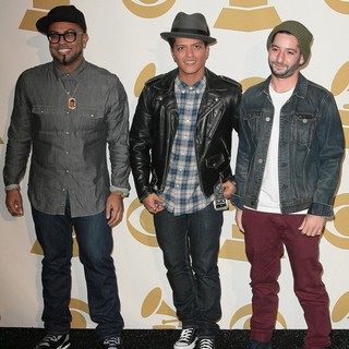 Philip Lawrence, Bruno Mars, Ari Levine in The GRAMMY Nominations Concert Live