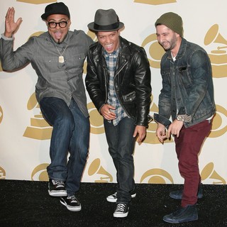 Philip Lawrence, Bruno Mars, Ari Levine in The GRAMMY Nominations Concert Live