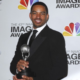 Laz Alonso in The 43rd Annual NAACP Awards - Press Room