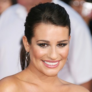 Lea Michele in The World Premiere of Glee The 3D Concert Movie - Arrivals