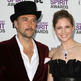 Carlos Leal, Fiona Hefti in 27th Annual Independent Spirit Awards - Arrivals