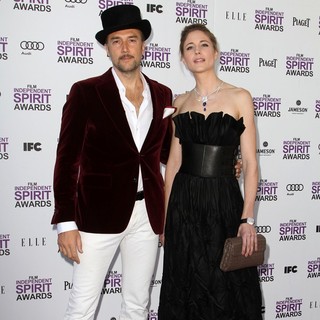 Carlos Leal, Fiona Hefti in 27th Annual Independent Spirit Awards - Arrivals