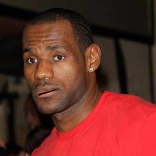 LeBron James in LeBron James Hosts Trilogy Party