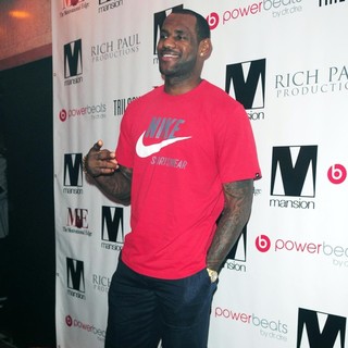 LeBron James in LeBron James Hosts Trilogy Party
