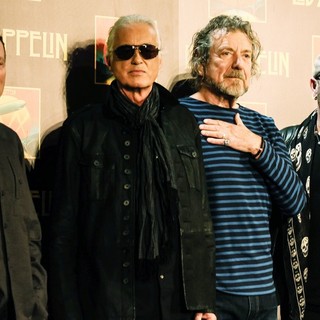 John Paul Jones, Jimmy Page, Robert Plant, Jason Bonham, Led Zeppelin in Led Zeppelin Celebration Day Press Conference