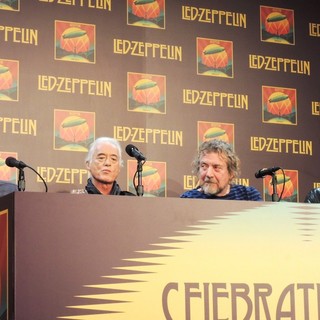 John Paul Jones, Jimmy Page, Robert Plant, Jason Bonham, Led Zeppelin in Led Zeppelin Celebration Day Press Conference
