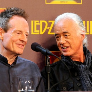 John Paul Jones, Jimmy Page, Led Zeppelin in Led Zeppelin Celebration Day Press Conference