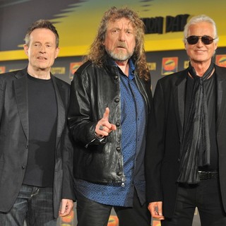 John Paul Jones, Robert Plant, Jimmy Page, Led Zeppelin in Led Zeppelin Launch Their 2007 Celebration Day Concert - Photocall