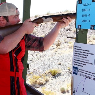 Lee Brice in NRA Country ACM Celebrity Shoot