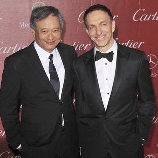 Ang Lee, Mychael Danna in 24th Annual Palm Springs International Film Festival Awards Gala - Red Carpet