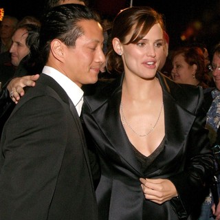 Will Yun Lee, Jennifer Garner in The Red Carpet Arrivals at The Premiere of Elektra
