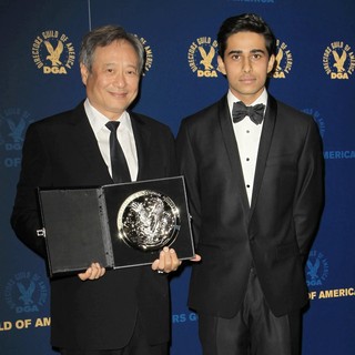 Ang Lee, Suraj Sharma in 65th Annual Directors Guild of America Awards - Press Room