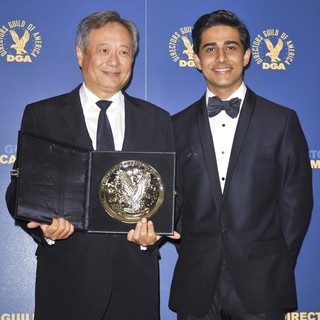 Ang Lee, Suraj Sharma in 65th Annual Directors Guild of America Awards - Press Room