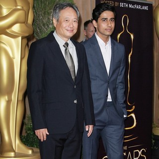 Ang Lee, Suraj Sharma in 85th Academy Awards Nominees Luncheon