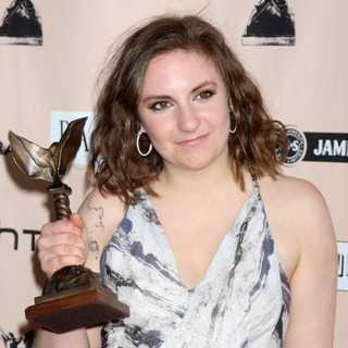 Lena Dunham in The 2011 Film Independent Spirit Awards - Press Room
