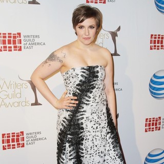 Lena Dunham in 2013 Writers Guild East Coast Awards Ceremony - Arrivals - lena-dunham-2013-writers-guild-east-coast-awards-ceremony-02